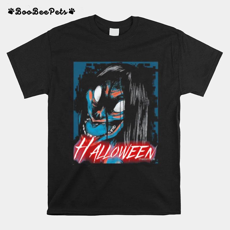 Halloween Japan Horror Characters Cartoon T-Shirt
