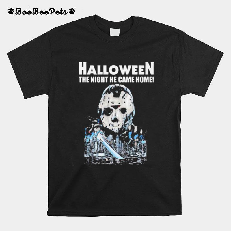 Halloween Jason Voorhees The Night He Came Home T-Shirt