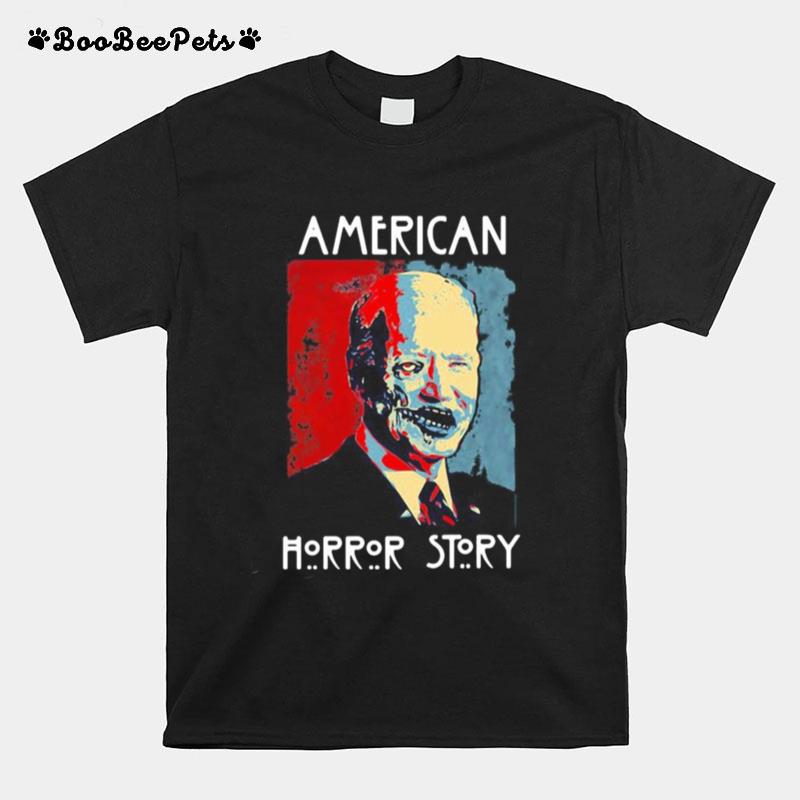 Halloween Joe Biden American Horror Story Art T-Shirt