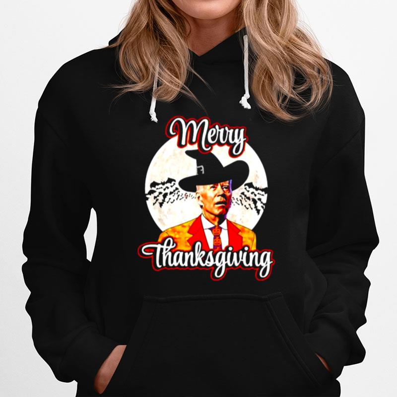 Halloween Joe Biden Merry Thanksgiving Hoodie