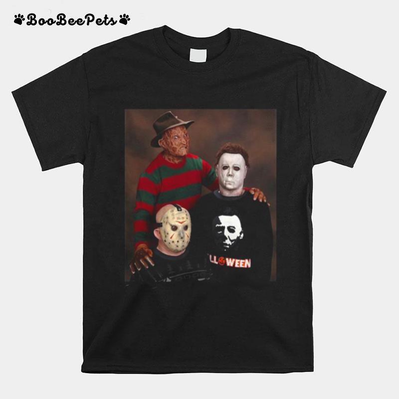Halloween Krueger Jason Voorhees Michael Myers T-Shirt