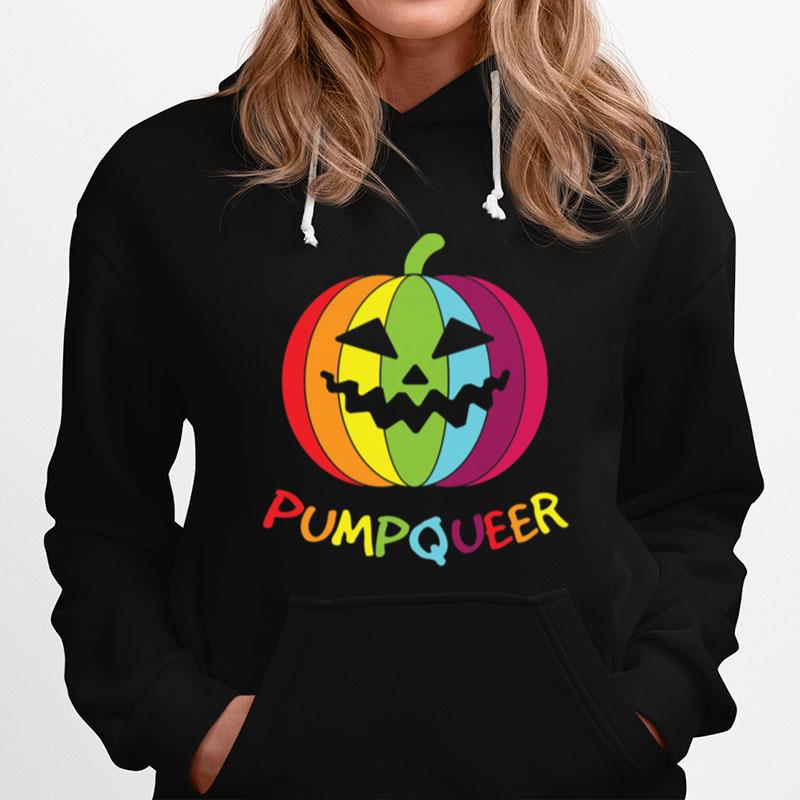 Halloween Lgbt Rainbow Pumpkin Apparel Hoodie