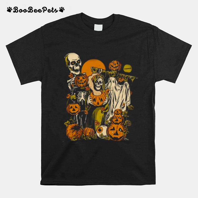 Halloween Lil Boo Horror Nights Vintage Design Horror Nights T-Shirt