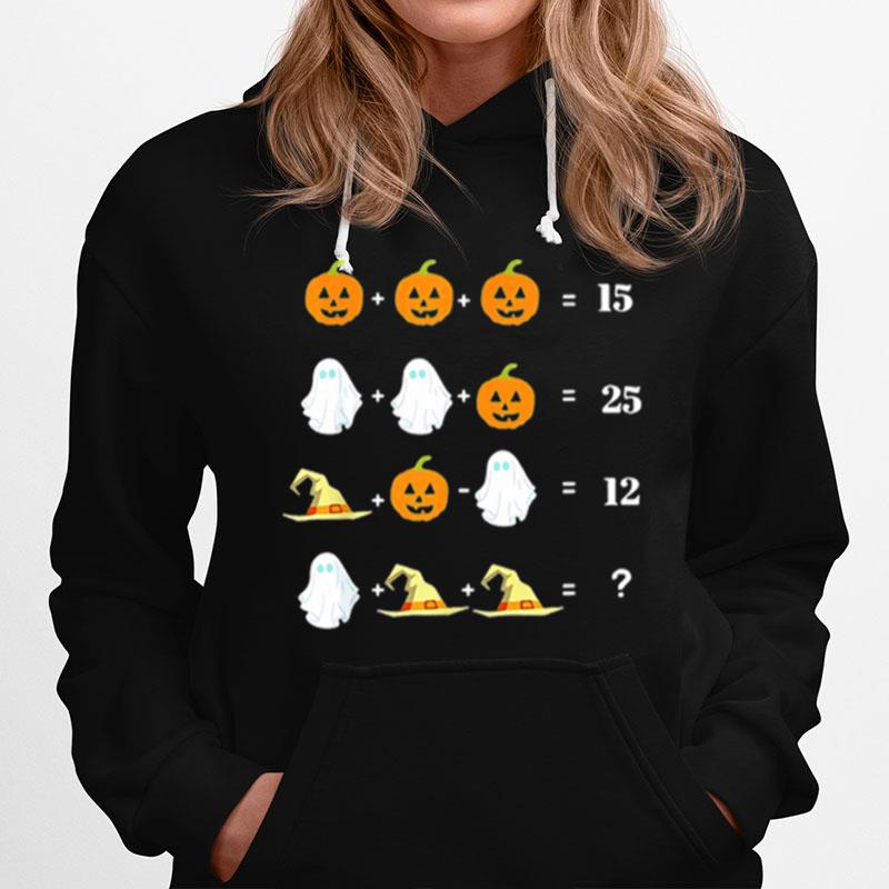 Halloween Math Equations For Math Teachers Hoodie