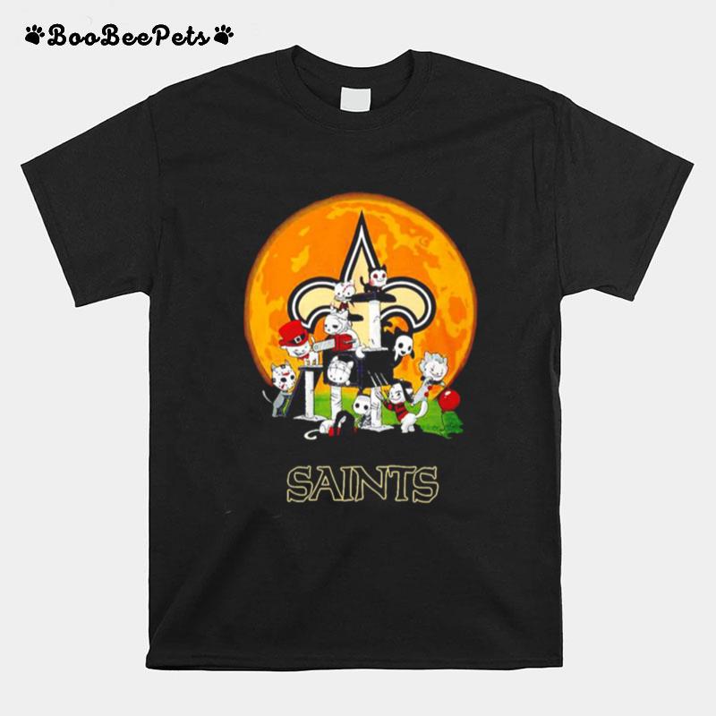 Halloween Nights Horror Characters Chibi Saints T-Shirt