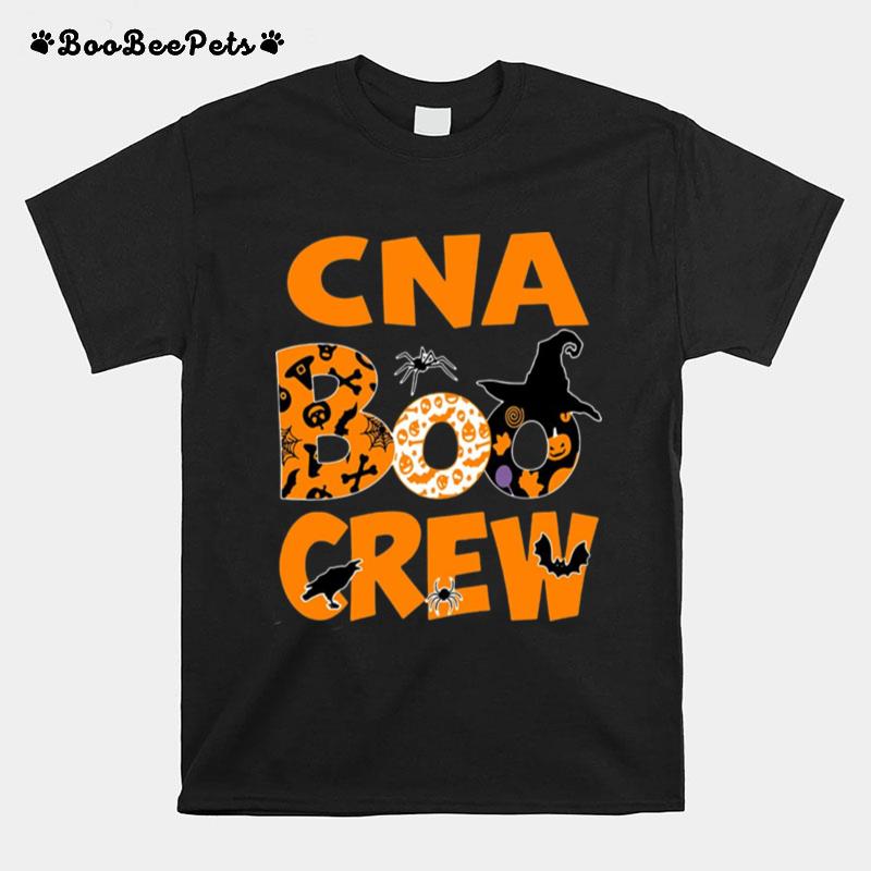 Halloween Nurse Cna Boo Crew T-Shirt