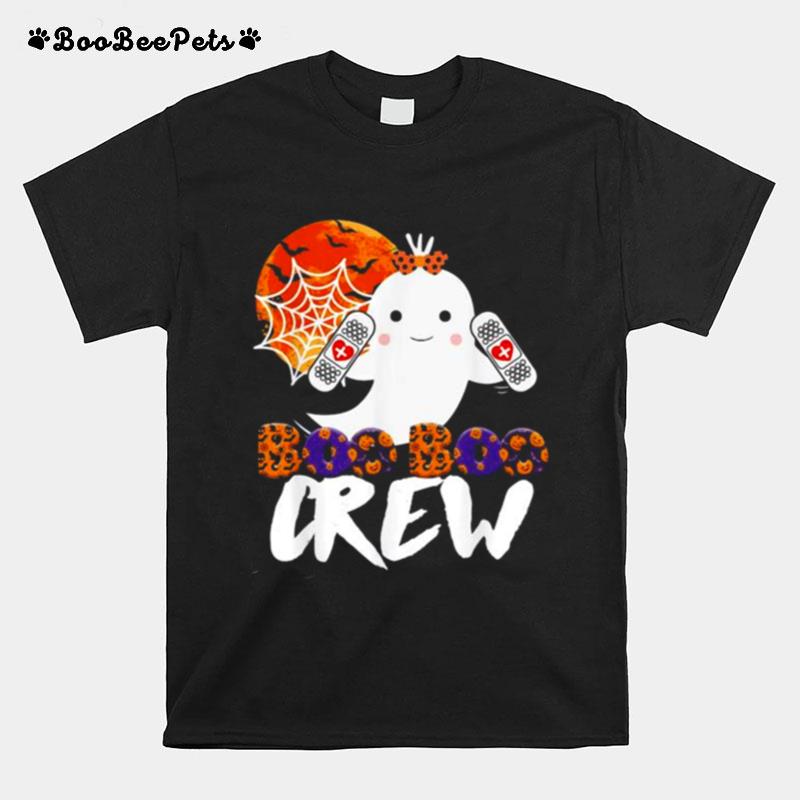 Halloween Nursing Boo Boo Crew Ghost Nurse T-Shirt