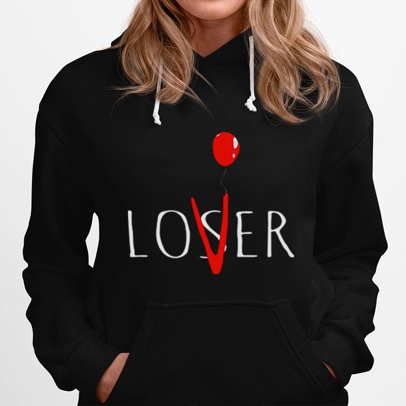 Halloween Pennywise Loser Lover It Hoodie