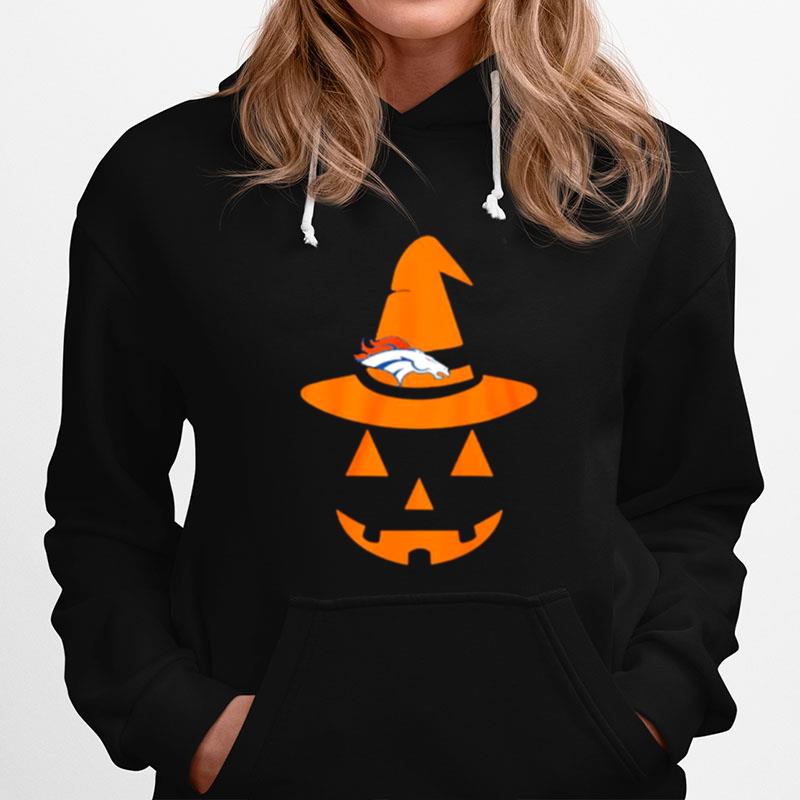 Halloween Pumpkin Denver Broncos Hoodie