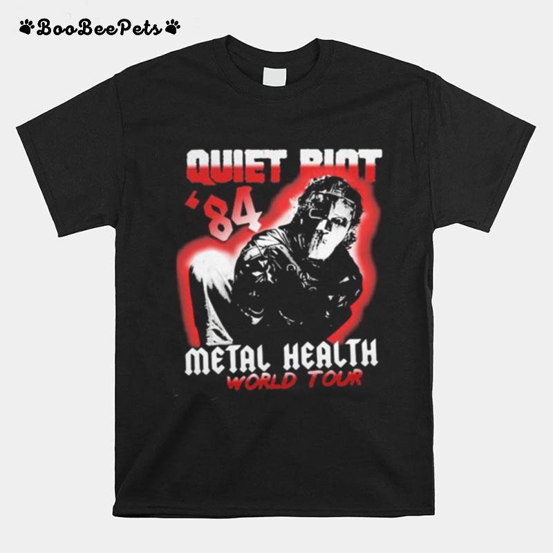 Halloween Quiet Riot 84 Mental Health World Tour T-Shirt
