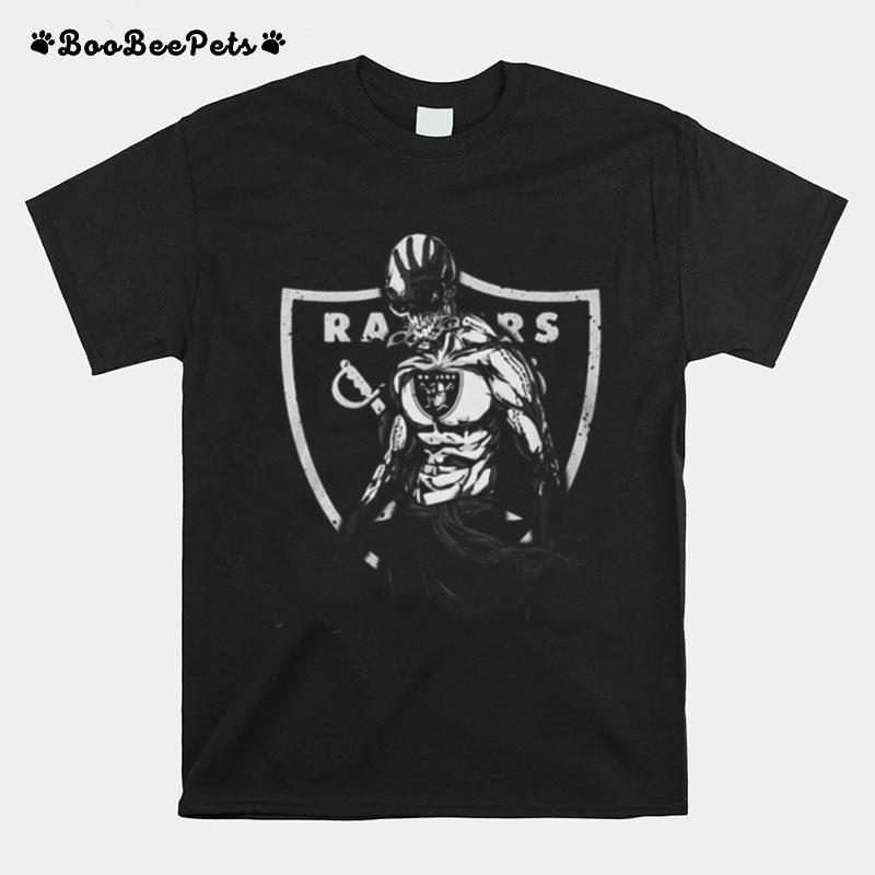 Halloween Satan Oklahoma Raiders Logo T-Shirt