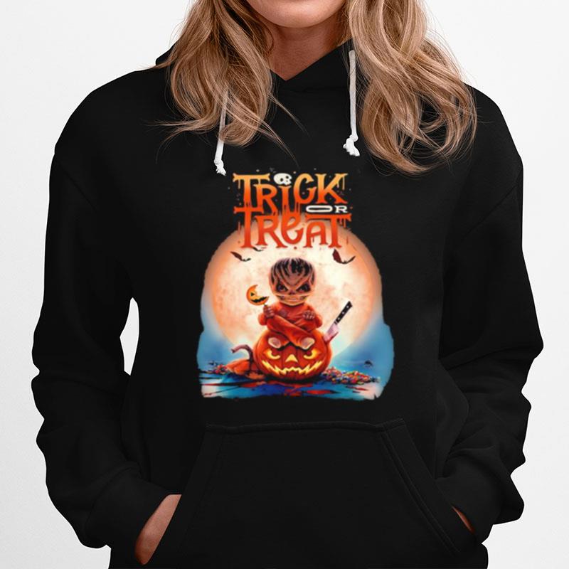 Halloween Satan Trick Or Treat Hoodie