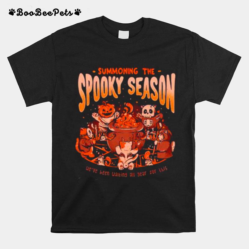 Halloween Summoning The Spooky Season T-Shirt