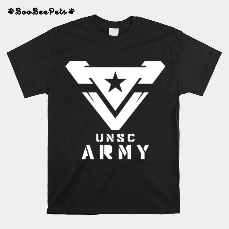 Halo Unsc Army Logo Halo Infinite T-Shirt