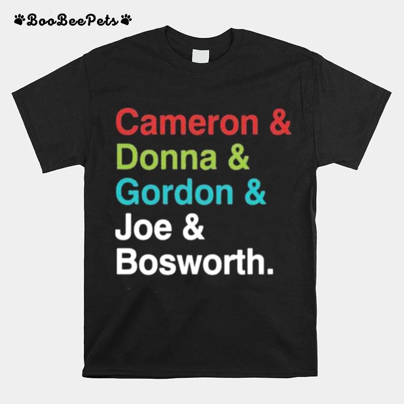 Halt And Catch Fire Cast Names Cameron Joe Donna Gordon Graphic T-Shirt