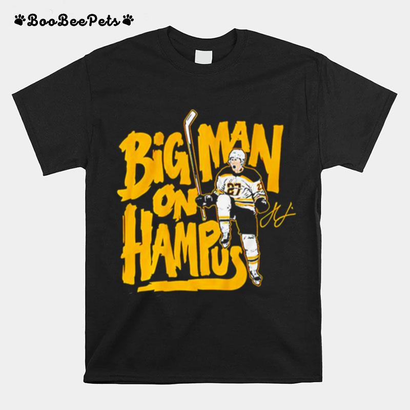 Hampus Lindholm Big Man On Hampus Boston Bruins Signature T-Shirt