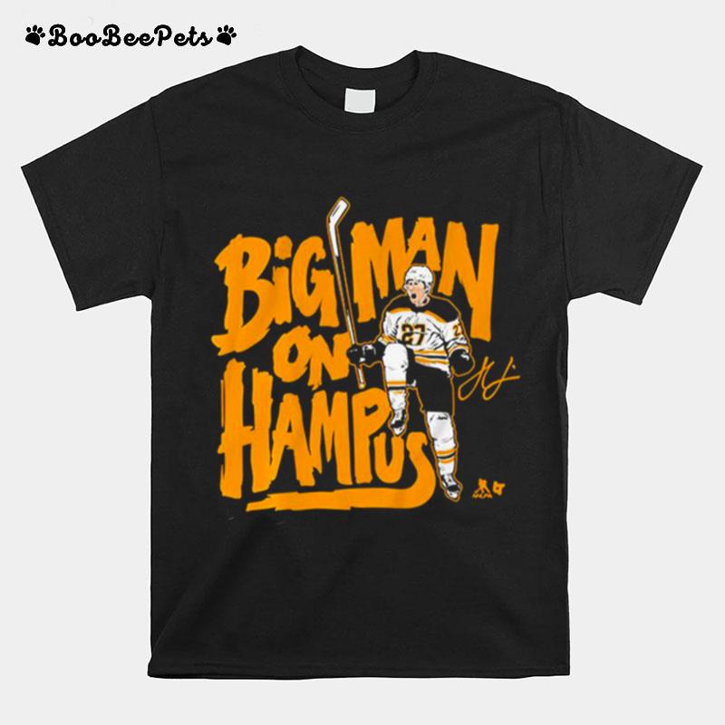 Hampus Lindholm Big Man On Hampus Signature T-Shirt