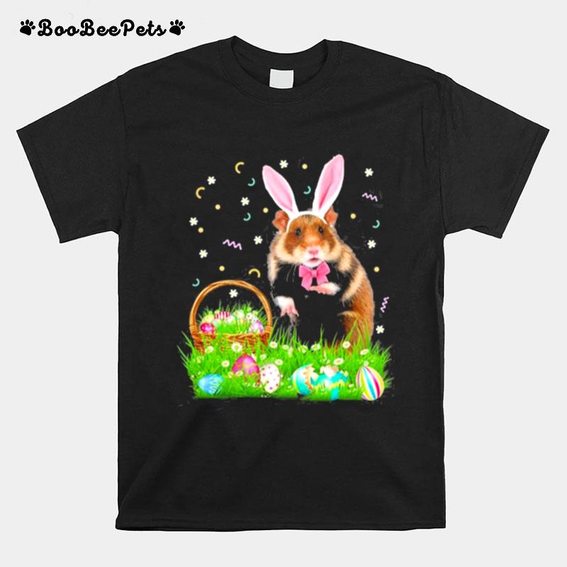Hamster Easter Day Bunny Eggs Easter Costume T-Shirt