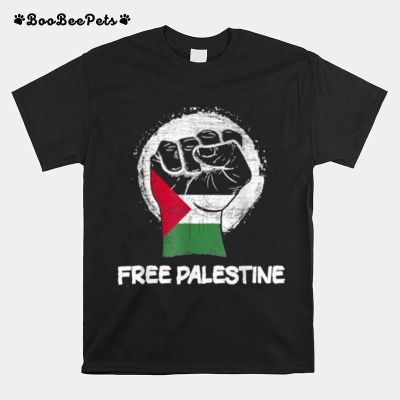 Hand Flag Free Palestine T-Shirt