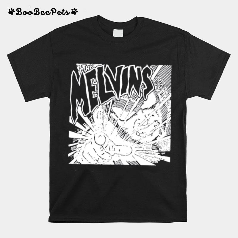 Hand Rock Band Melvin Art Melvins T-Shirt