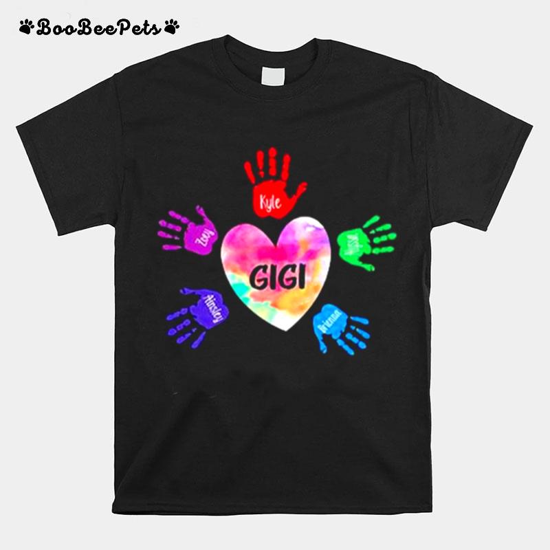 Hands Gigi Ainsley Zoey Kyle Alyssa Brianna T-Shirt