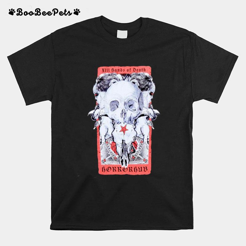 Hands Of Death Horror Hub T-Shirt