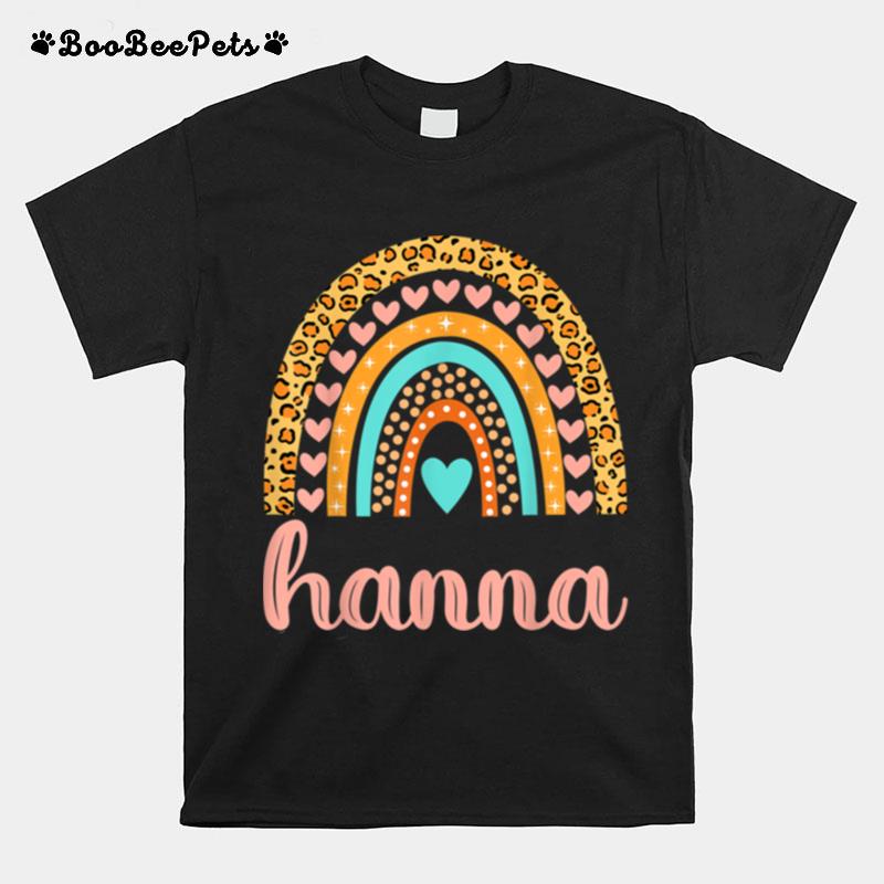 Hanna T Hanna Name Birthday Gift T B09Zdrq36Q T-Shirt