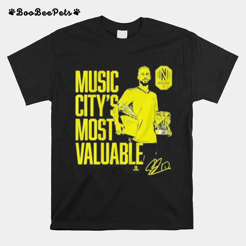 Hany Mukhtar Music City Most Valuable Nashville Sc T-Shirt