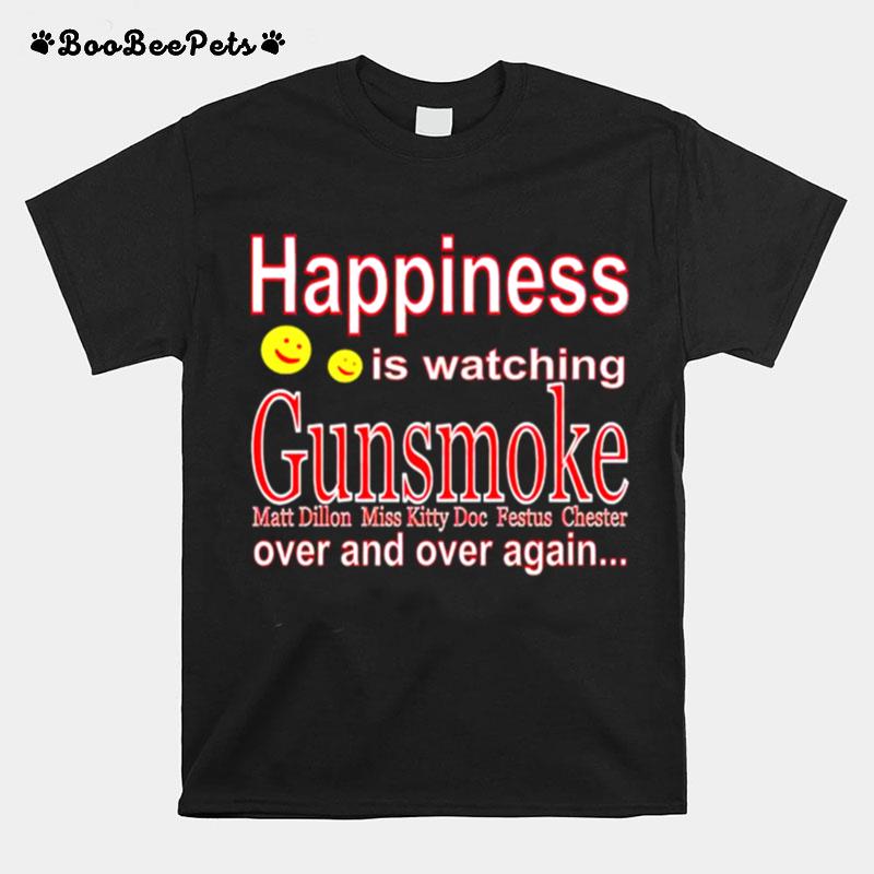 Happiness Is Watching Gunsmoke T-Shirt