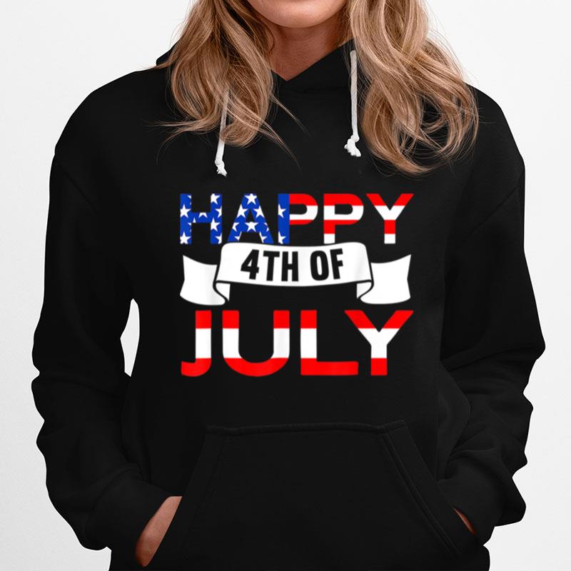 Happy 4Th Of July American Flag Usa Funny 4Th Of July T B0B45M6N7C Hoodie