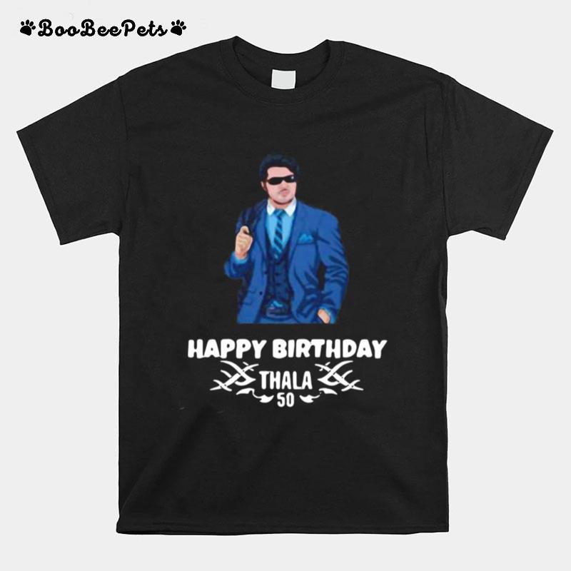 Happy Birthday Thala 50 T-Shirt