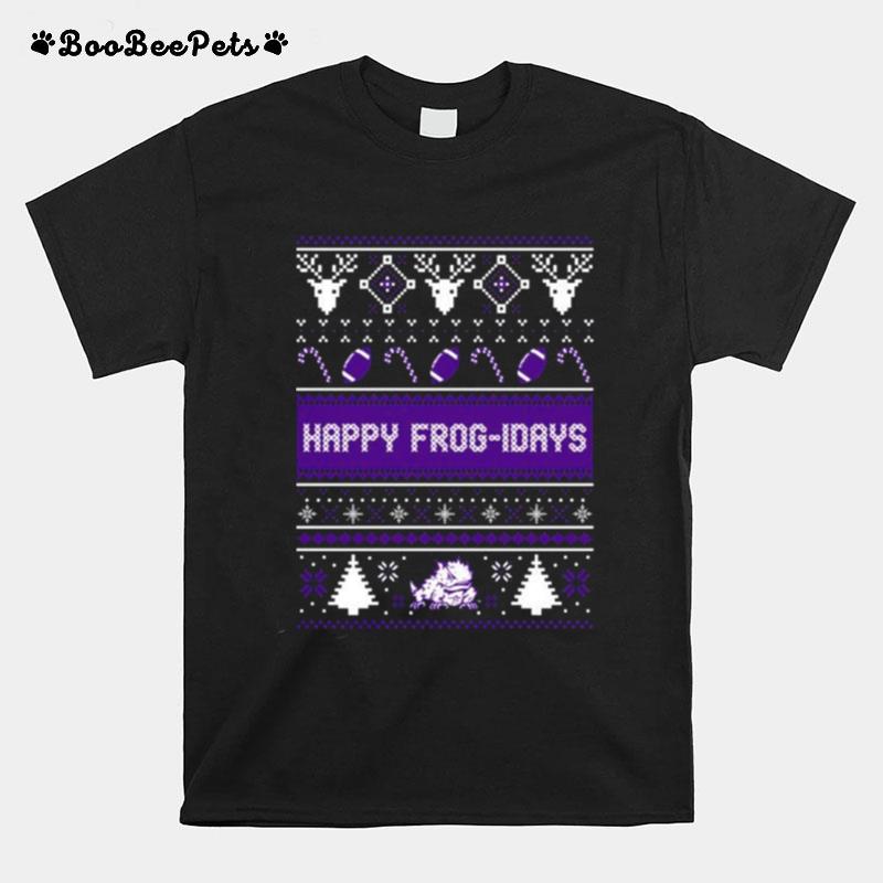 Happy Frog Idays 2022 Ugly Christmas Sweater T-Shirt