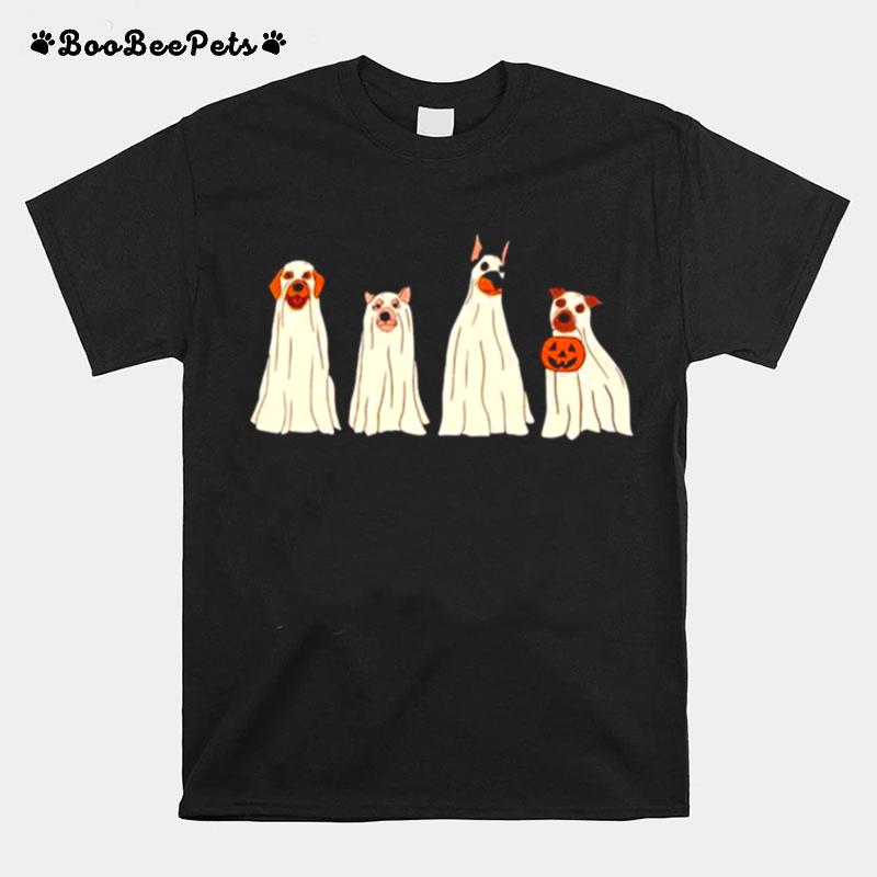 Happy Halloween Ghost Dog T-Shirt