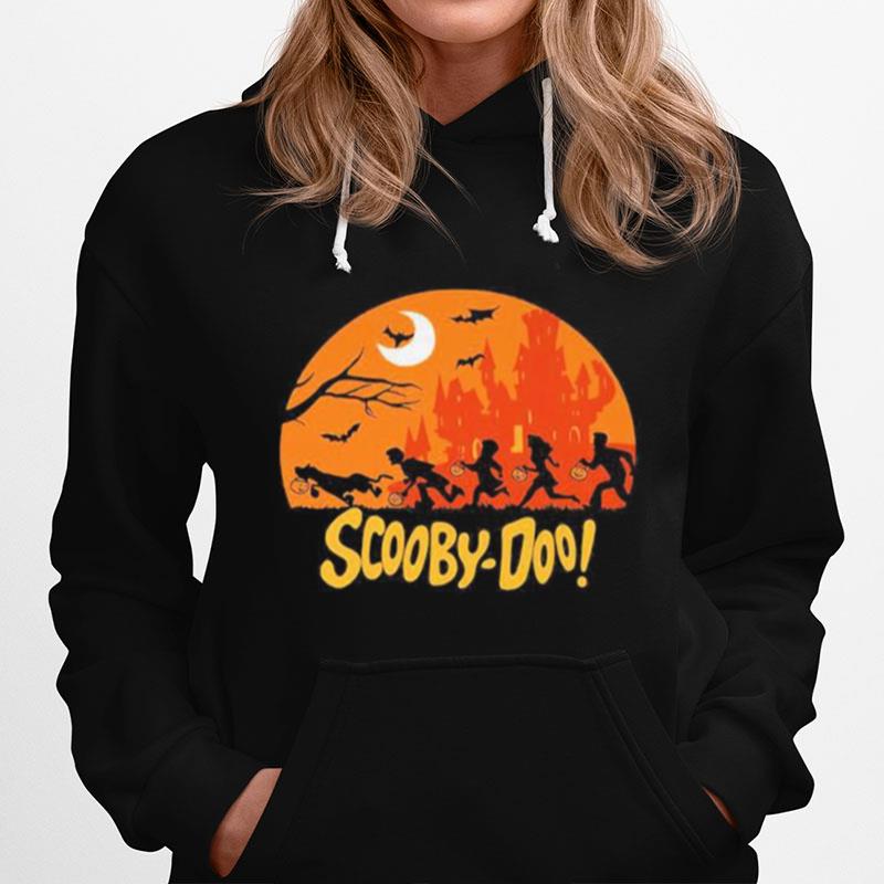 Happy Halloween Scooby Doo Moon Hoodie