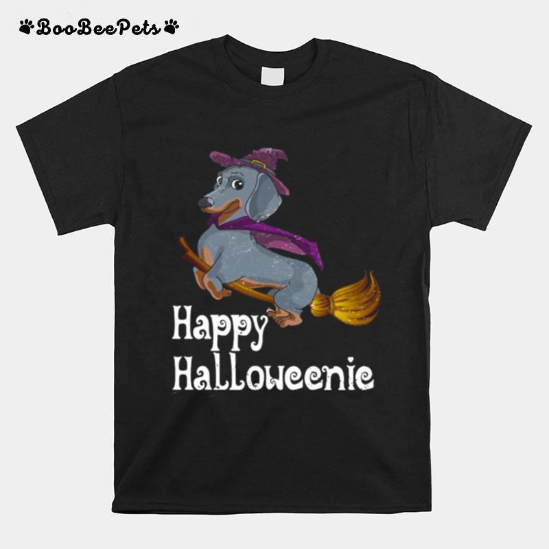 Happy Halloweenie Dachshund Halloween T-Shirt