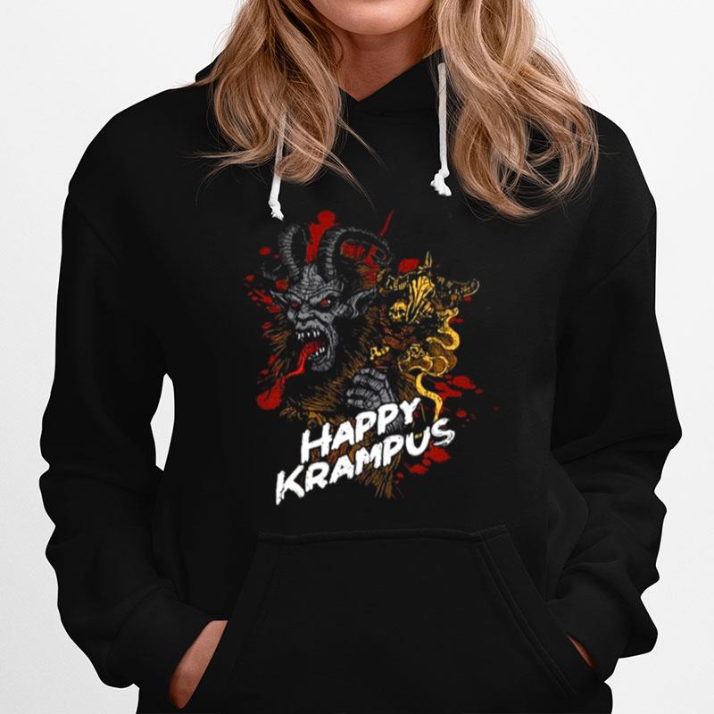 Happy Krampus Christmas Hoodie