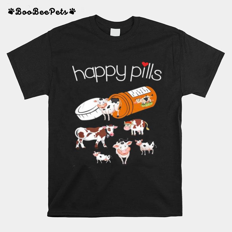 Happy Pills Cow T-Shirt