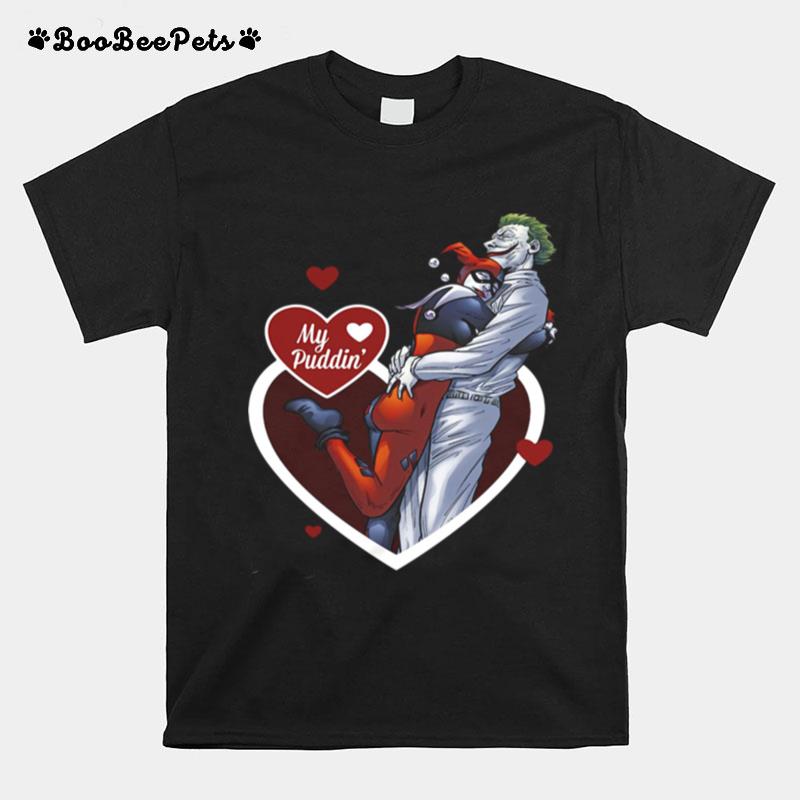 Harley Quinn And The Joker My Puddin Dc Comics T-Shirt