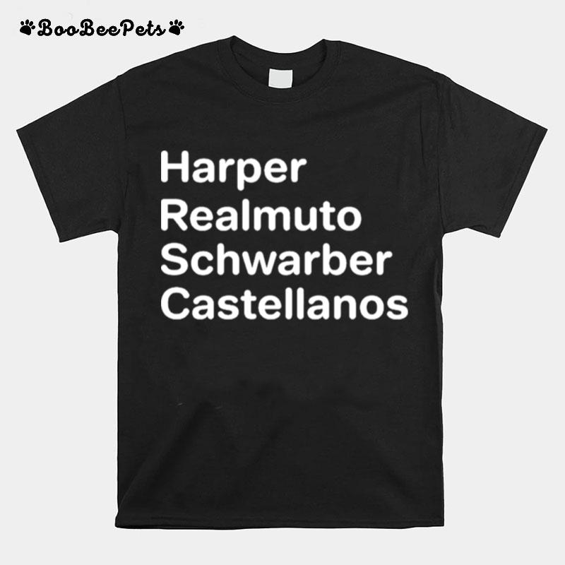 Harper Realmuto Schwarber Castellanos T-Shirt