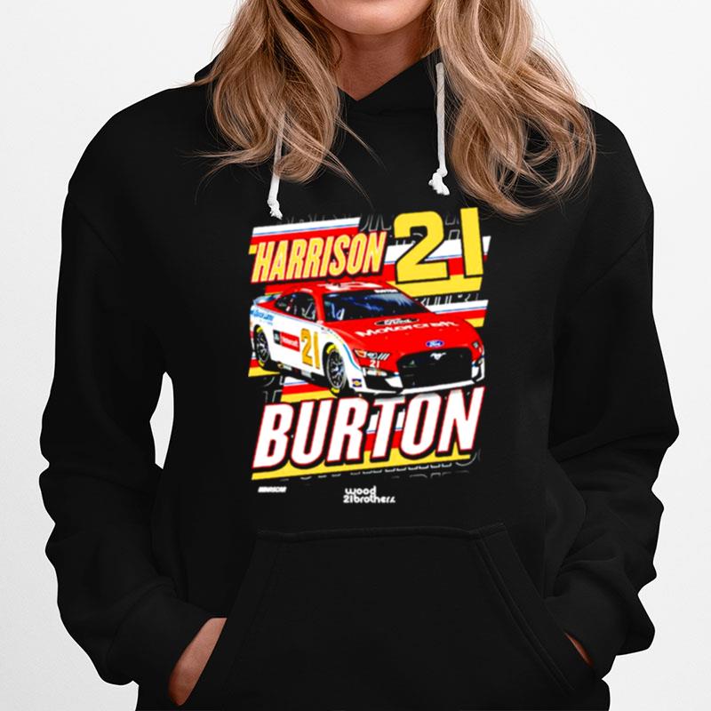 Harrison Burton Checkered Flag Black Motorcraft Chicane Hoodie