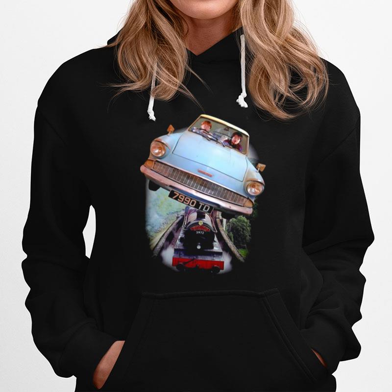 Harry Potter And Ron Car Flying 7990 Td Hoodie
