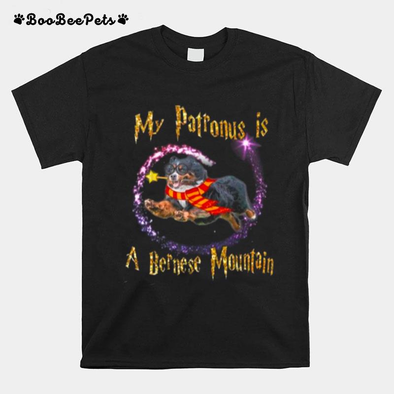 Harry Potter My Patronus Is A Bernese Mountain T-Shirt
