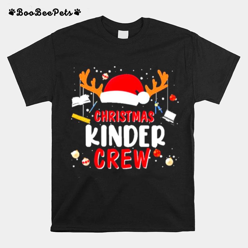 Hat Santa Christmas Kinder Crew Sweat T-Shirt