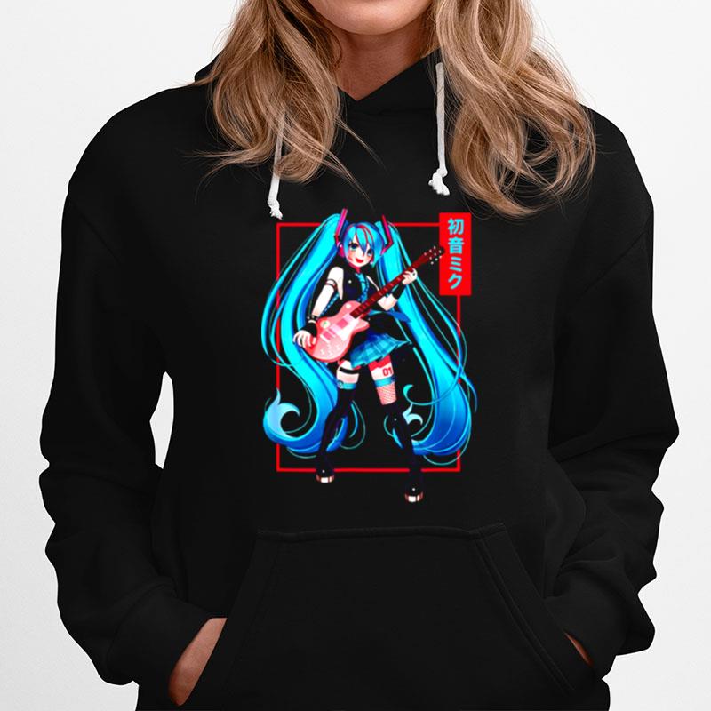 Hatsune Miku Rockmiku 39 Hoodie