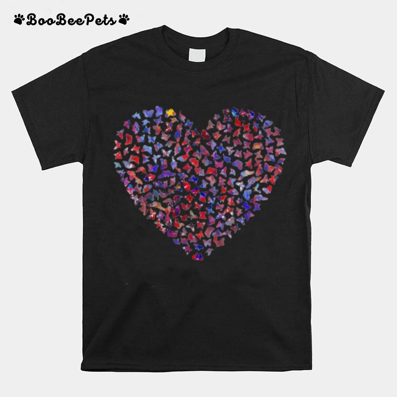 Heart Butterfly T-Shirt