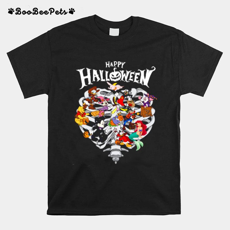 Heart Geometric Disney Halloween T-Shirt
