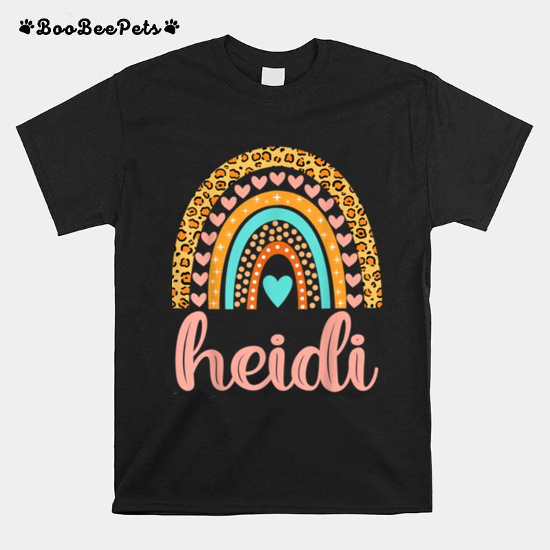 Heidi T Heidi Name Birthday Gift T B09Zdzzq4X T-Shirt
