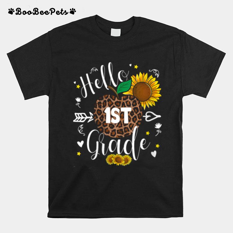 Hello 1St Grade Back To School T-Shirt