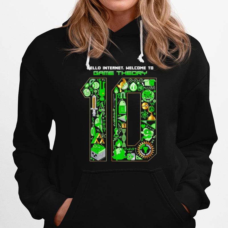 Hello Internet Welcome To Game Theory 10Th Anniversary Hoodie