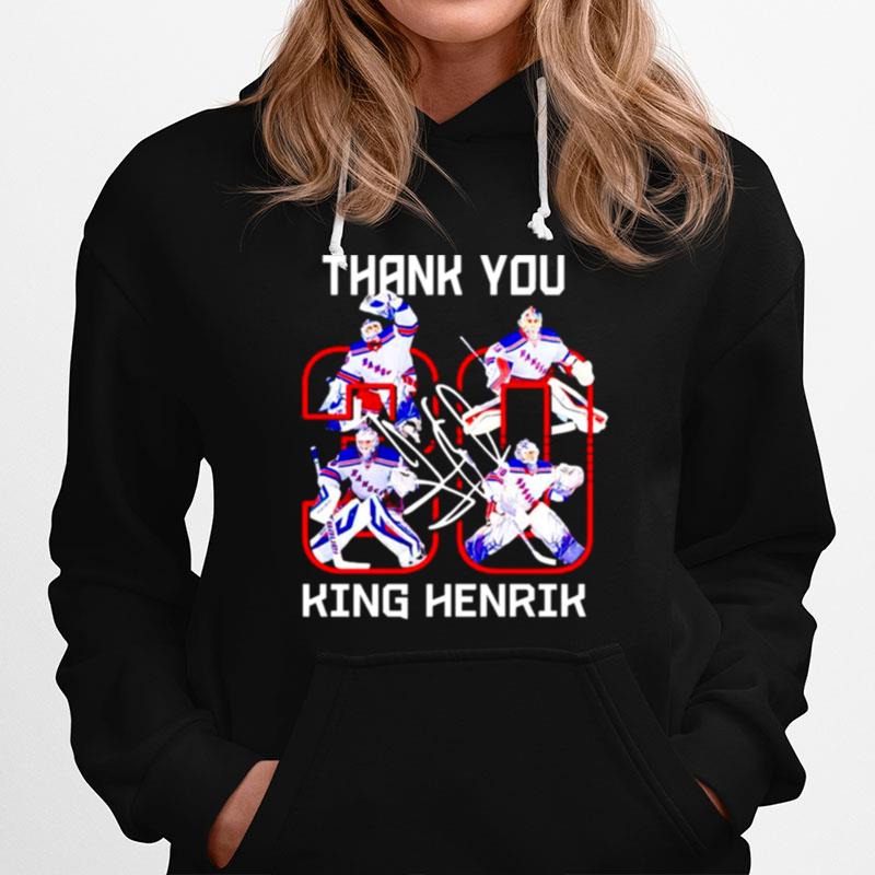 Henrik Lundqvist New York Rangers Thank You King Hoodie